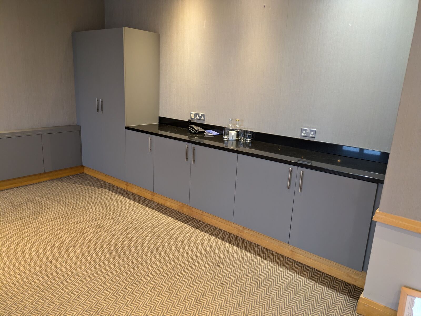 Radisson Blu Sligo function room cabinetry wrapped